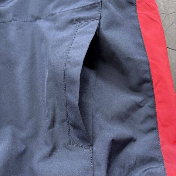 Cooperstown Dreams Park Pullover Men L Blue Baseball Short Sleeve Windbreaker - Picture 7 of 16